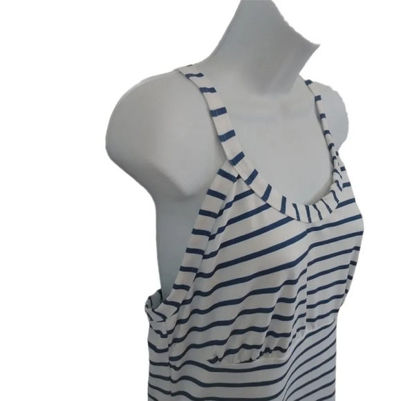 Striped Sportswear/Activewear/Swim Coverup  Dress S - Picture 3 of 9